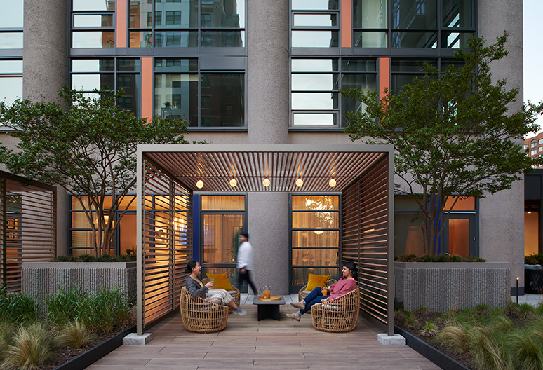 Park and Ford Seating Area